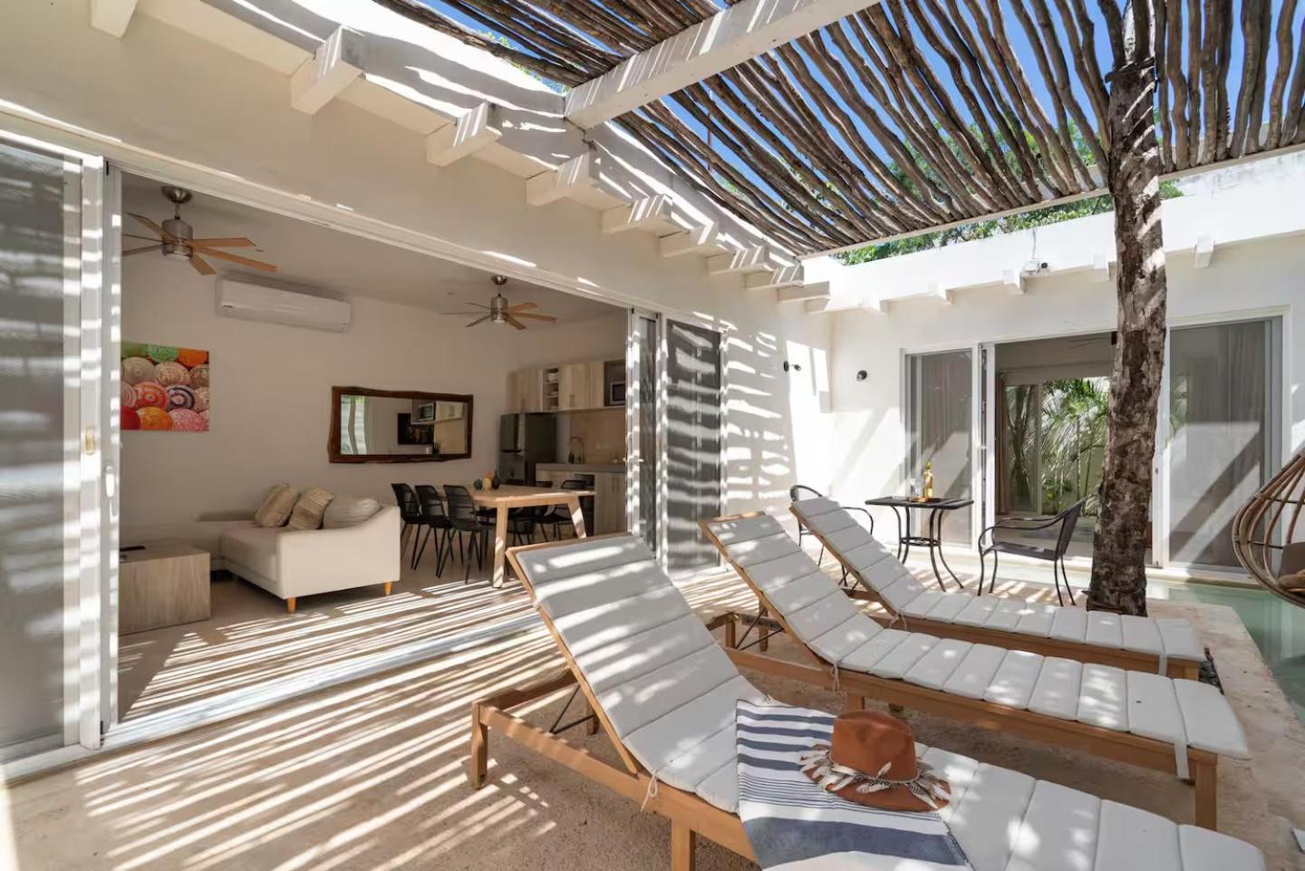 Serene Boho Private Pool